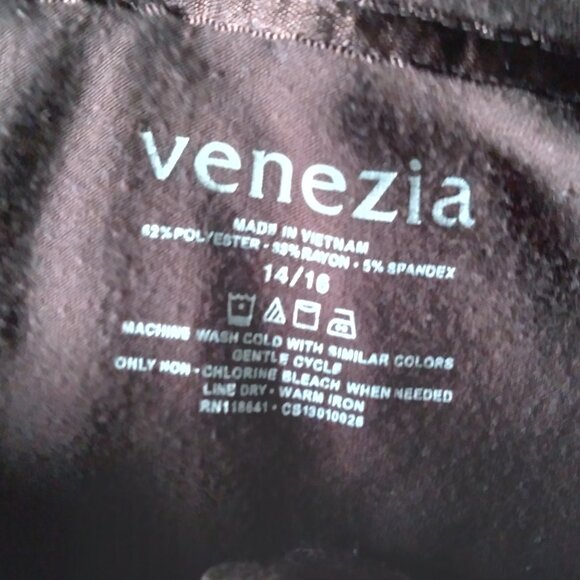 Vintage Y2K Venezia Dark Brown One Button Shrug Bolero SIze 14-16 - Picture 4 of 4